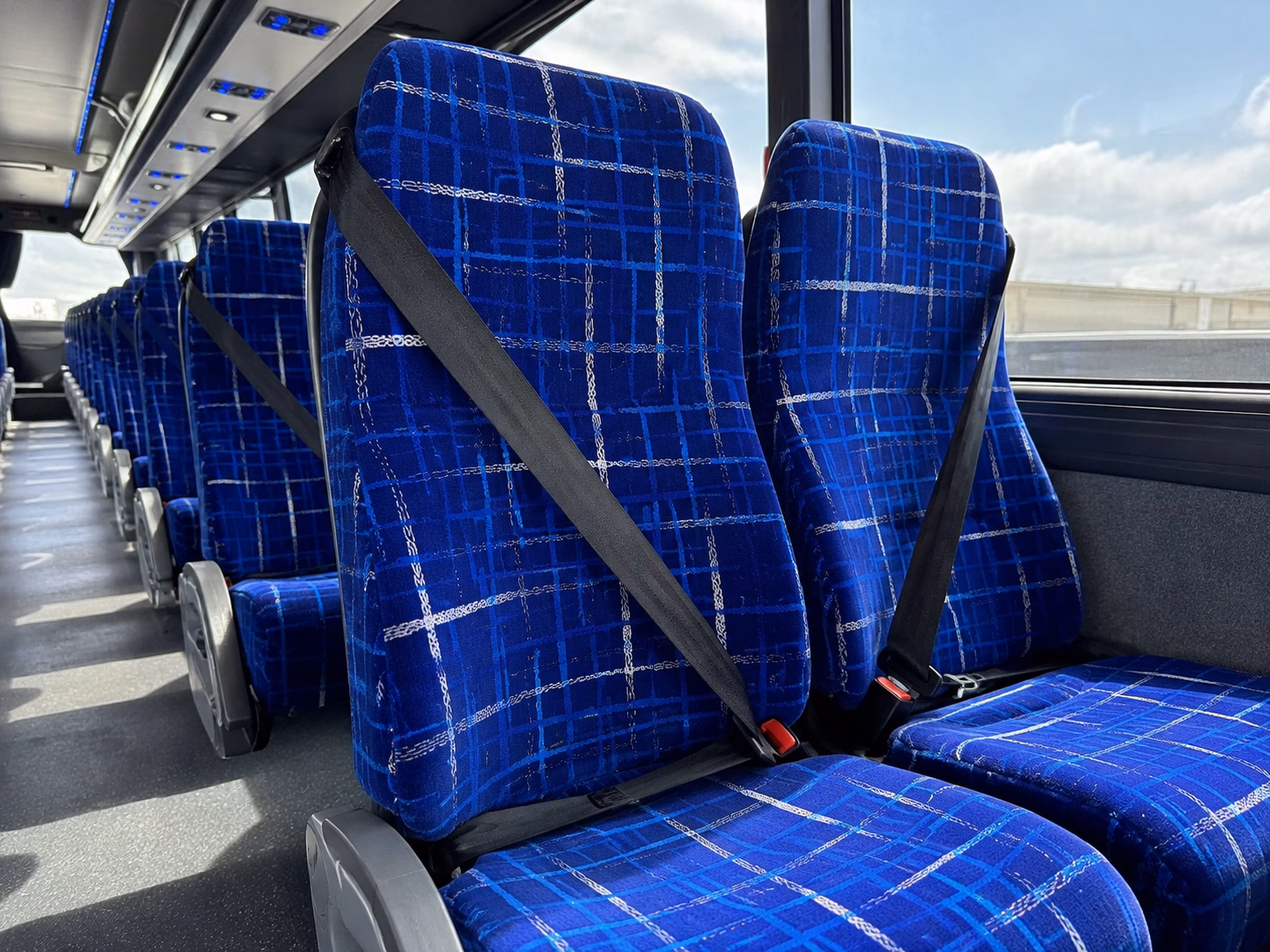 charter bus shuttle service for glendale warehouse and industrial groups