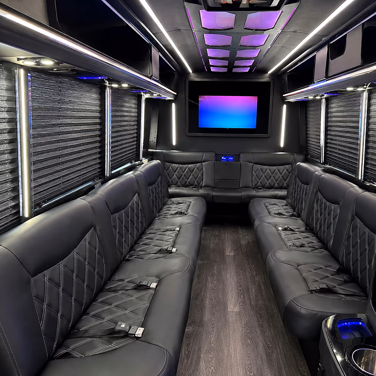 glendale holiday party bus rental