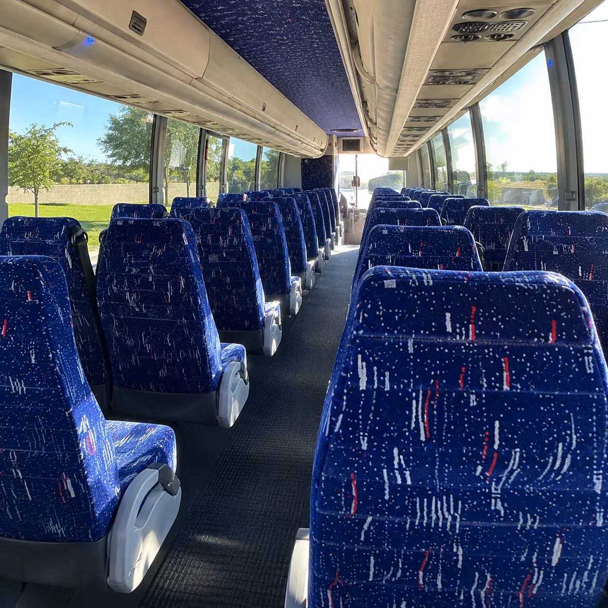 glendale religious group transportation onboard seating