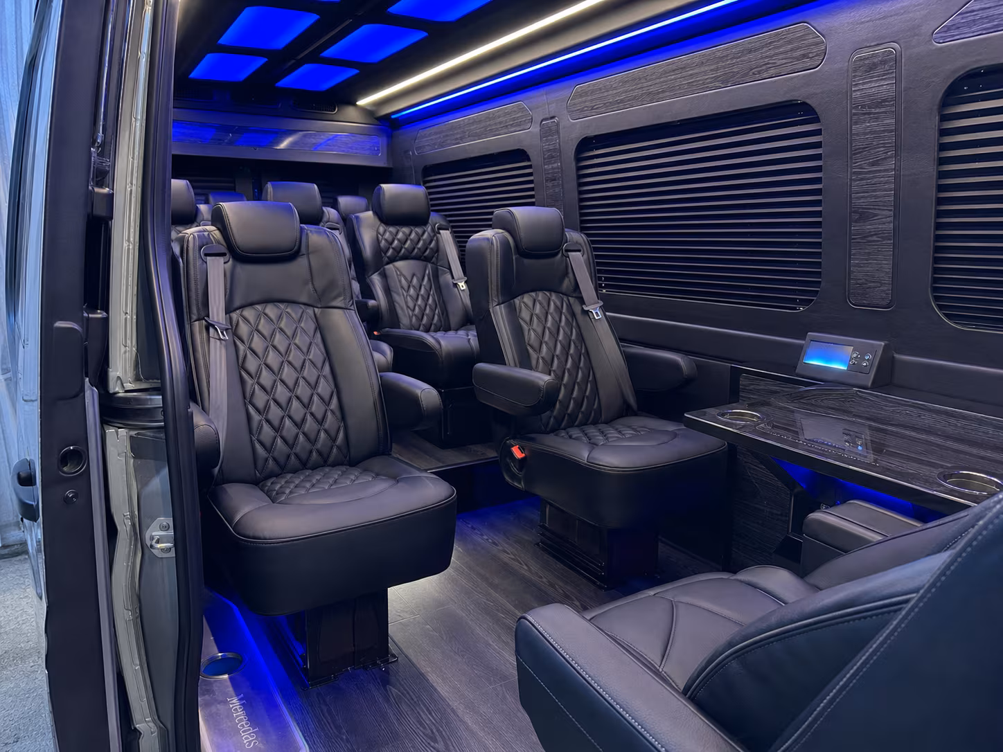 sprinter van transportation for groups and events across glendale