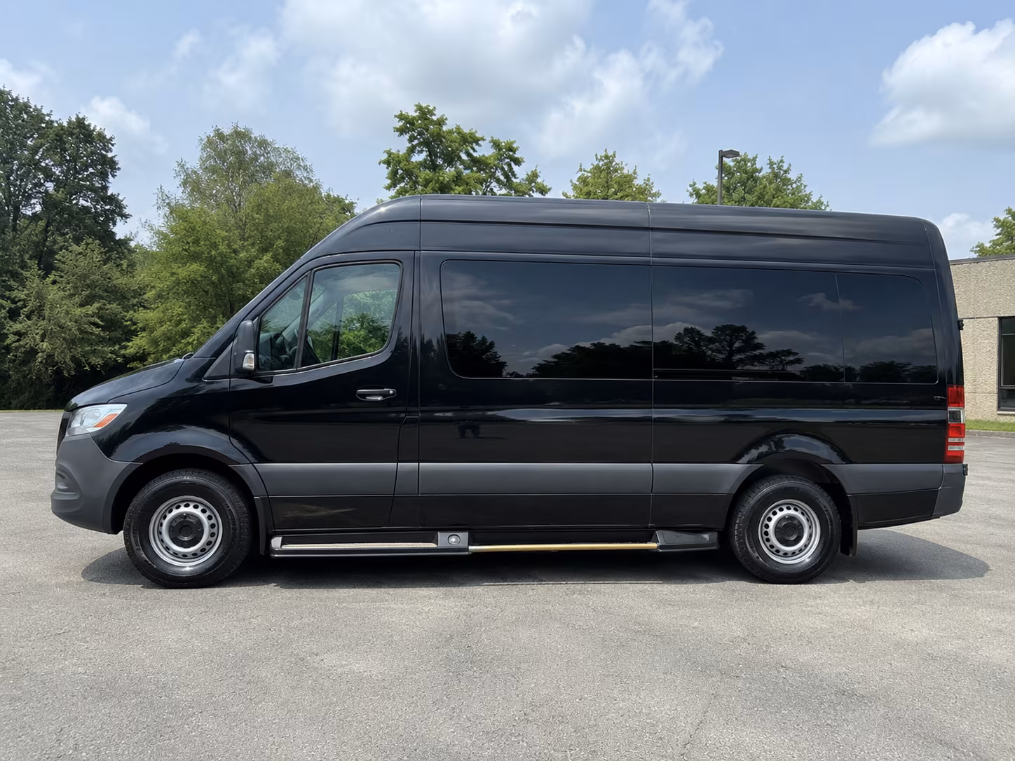 sprinter van with driver